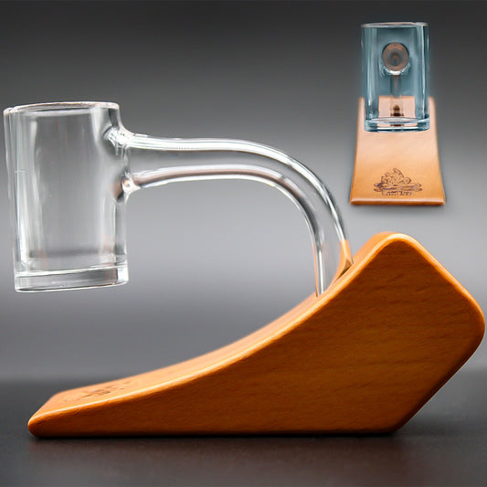 CAMPFIRE QUARTZ WOODEN BANGER STAND 10MM