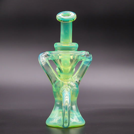 HAPPY TIME GLASS MICRO KLEIN RECYCLER