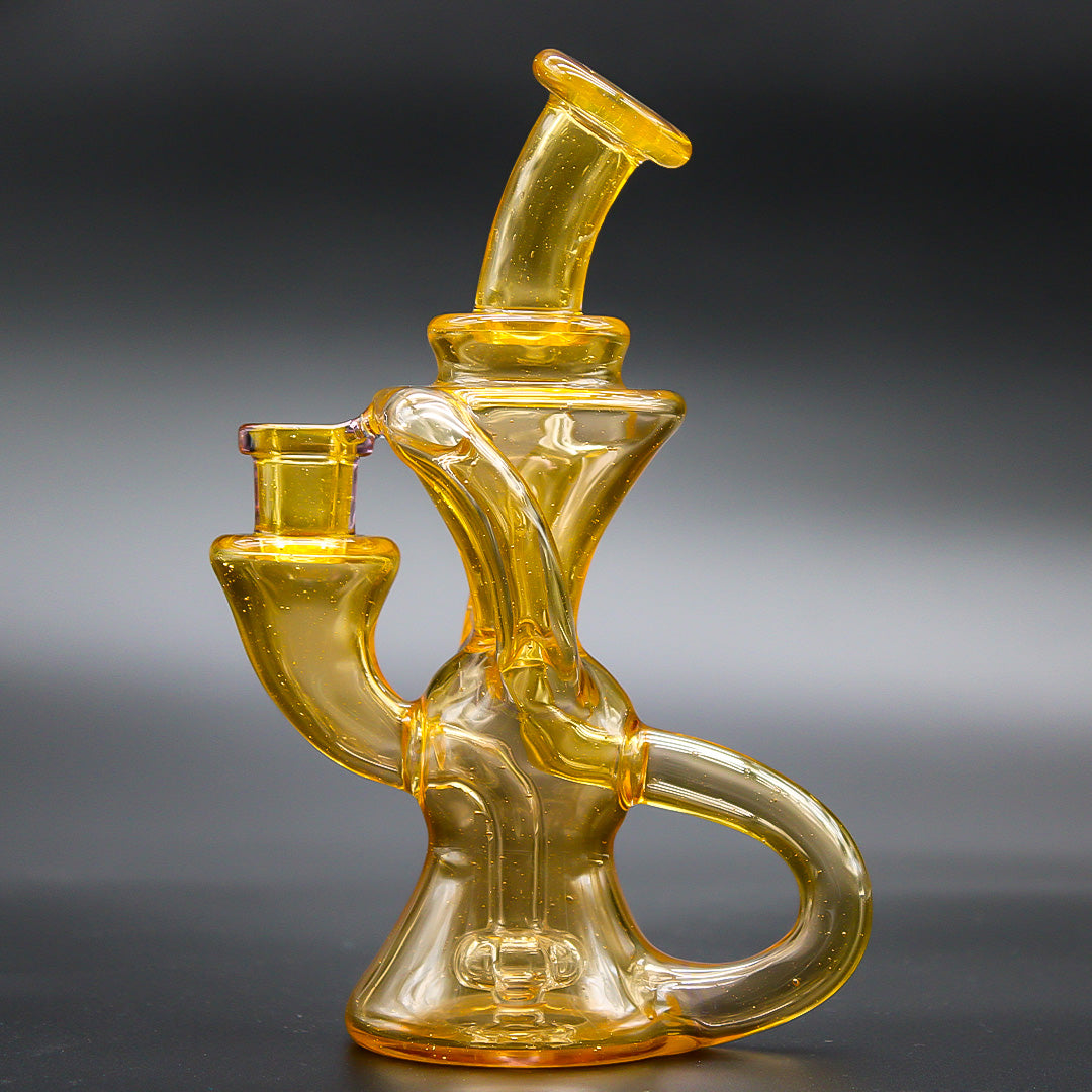 HAPPY TIME GLASS MICRO KLEIN RECYCLER