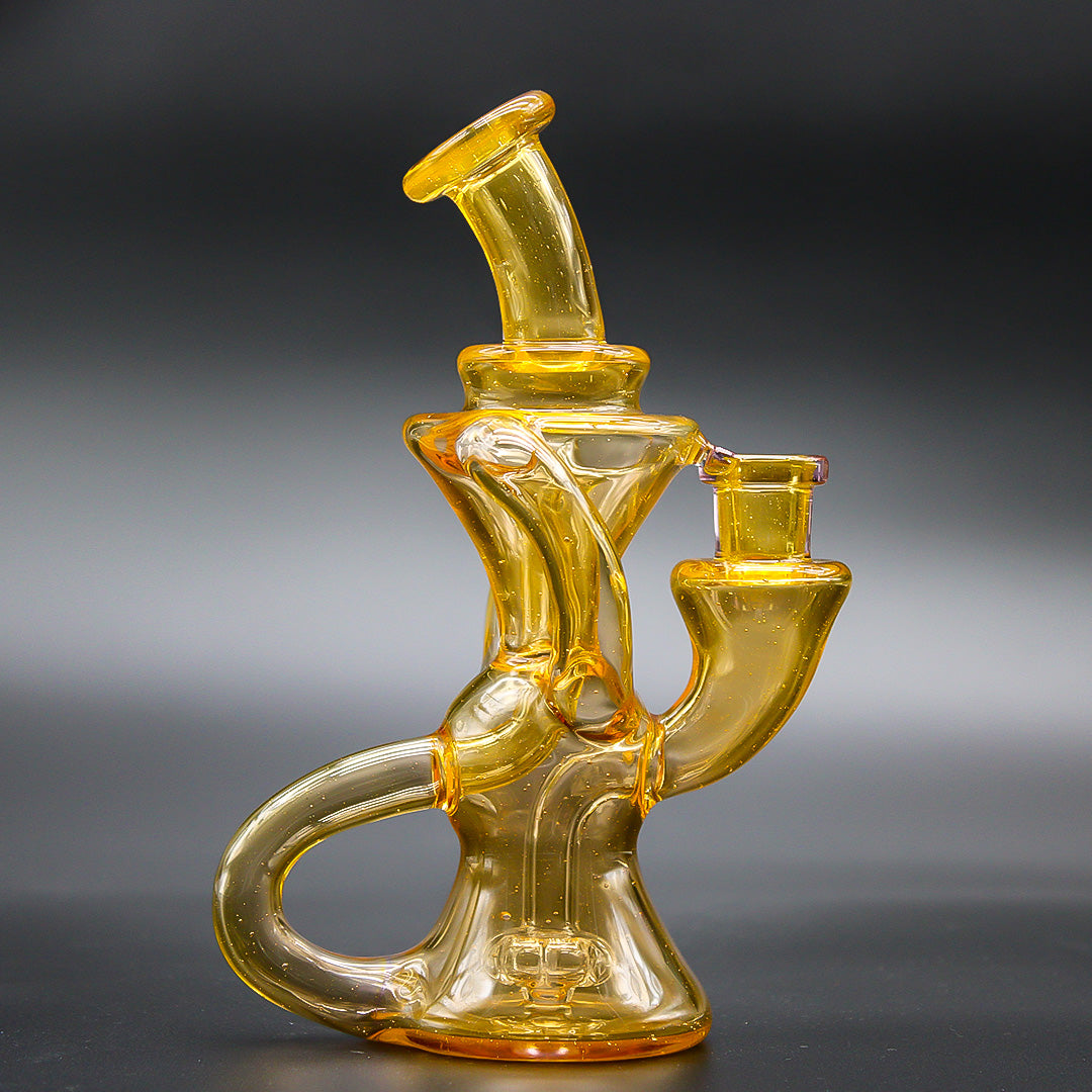 HAPPY TIME GLASS MICRO KLEIN RECYCLER