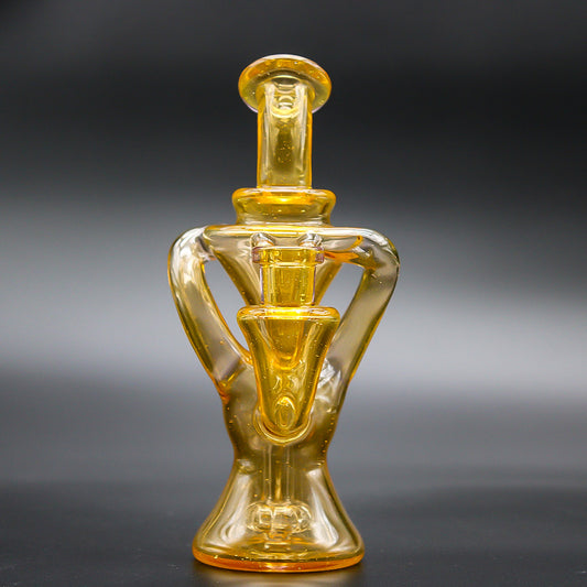 HAPPY TIME GLASS MICRO KLEIN RECYCLER