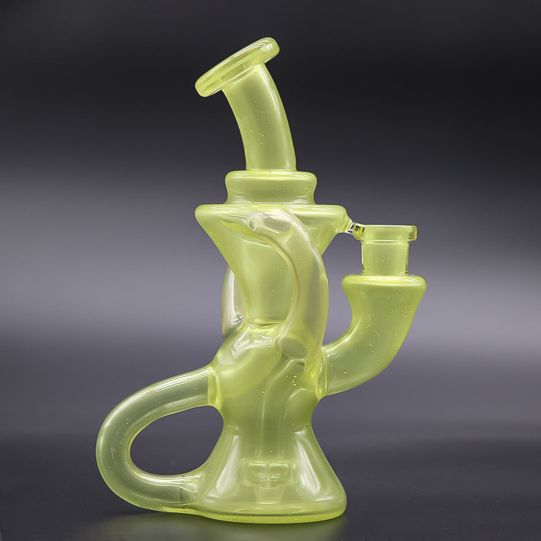 HAPPY TIME GLASS MICRO KLEIN RECYCLER