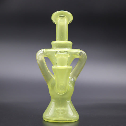 HAPPY TIME GLASS MICRO KLEIN RECYCLER