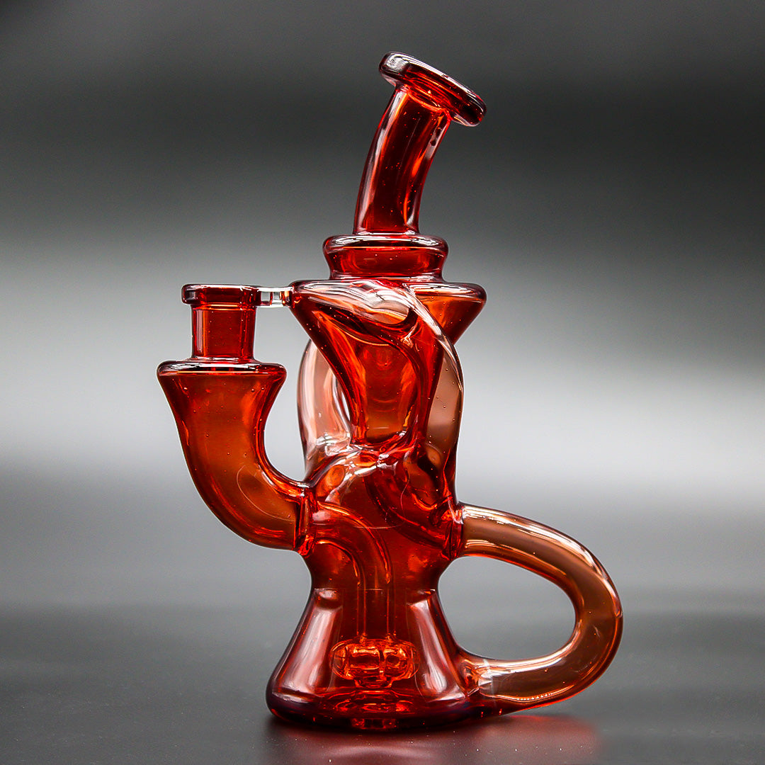 HAPPY TIME GLASS MICRO KLEIN RECYCLER
