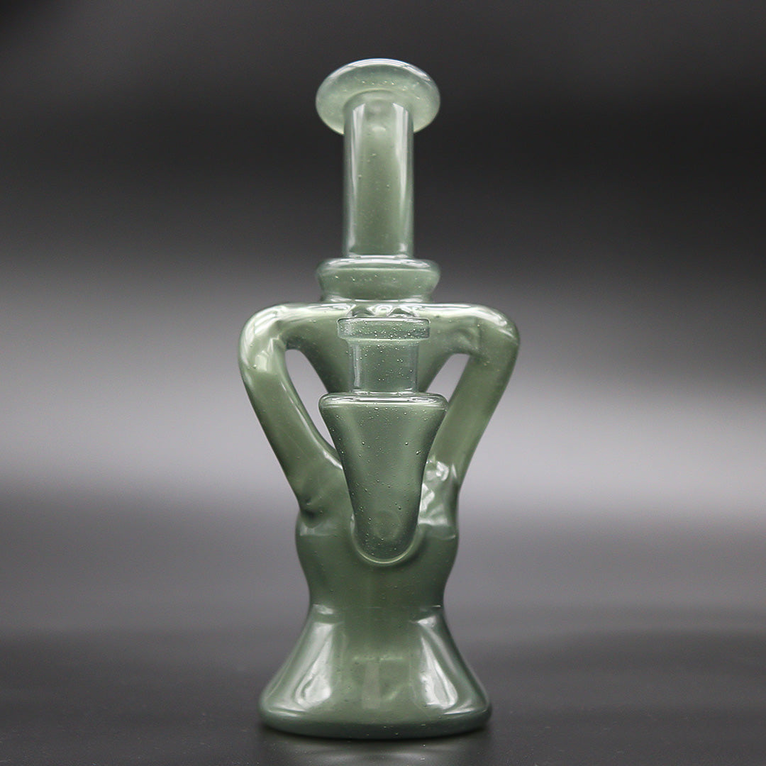 HAPPY TIME GLASS MICRO KLEIN RECYCLER