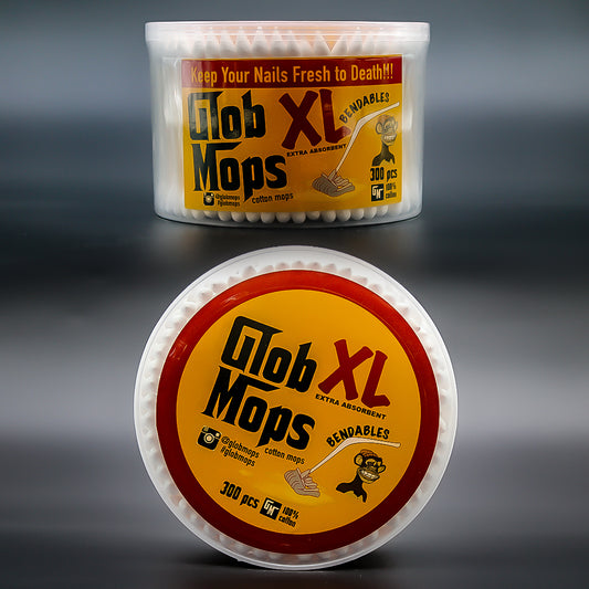 GLOB MOPS: XL BENDABLES COTTON MOPS 300CT