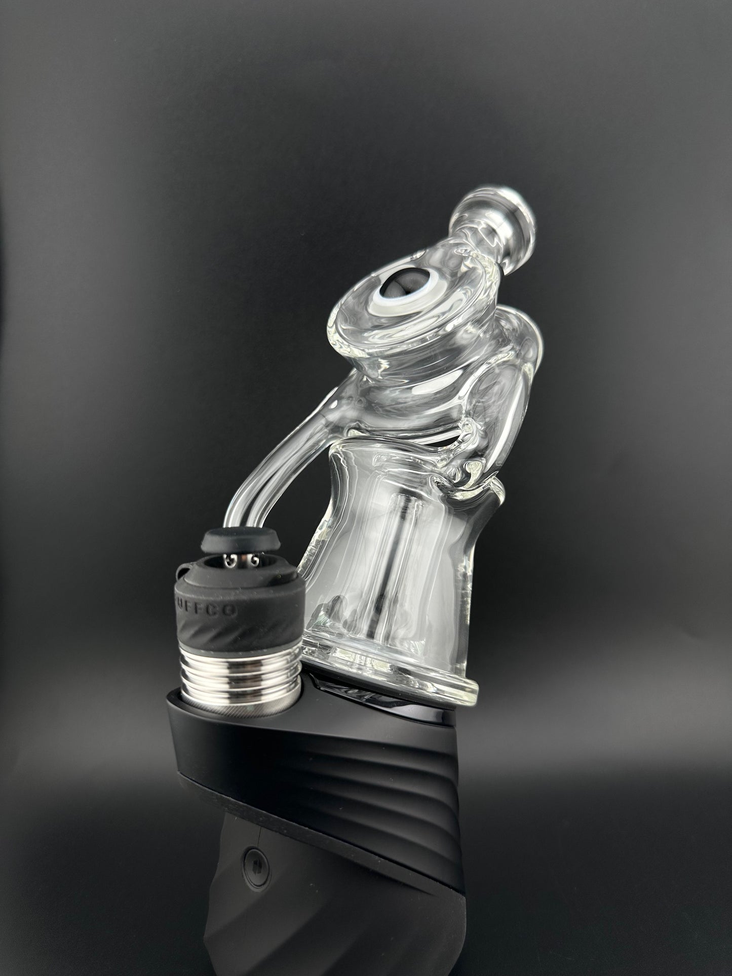 ERY GLASS LEAN BACK RECYCLER PUFFCO TOP