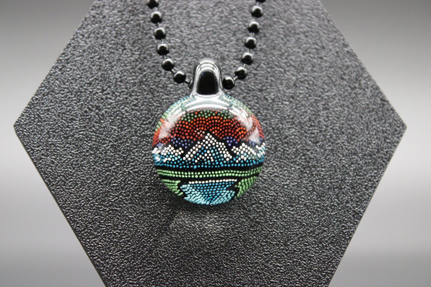 JH GLASS MINI MOUTAIN PENDANT