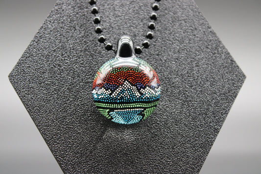 JH GLASS MINI MOUTAIN PENDANT