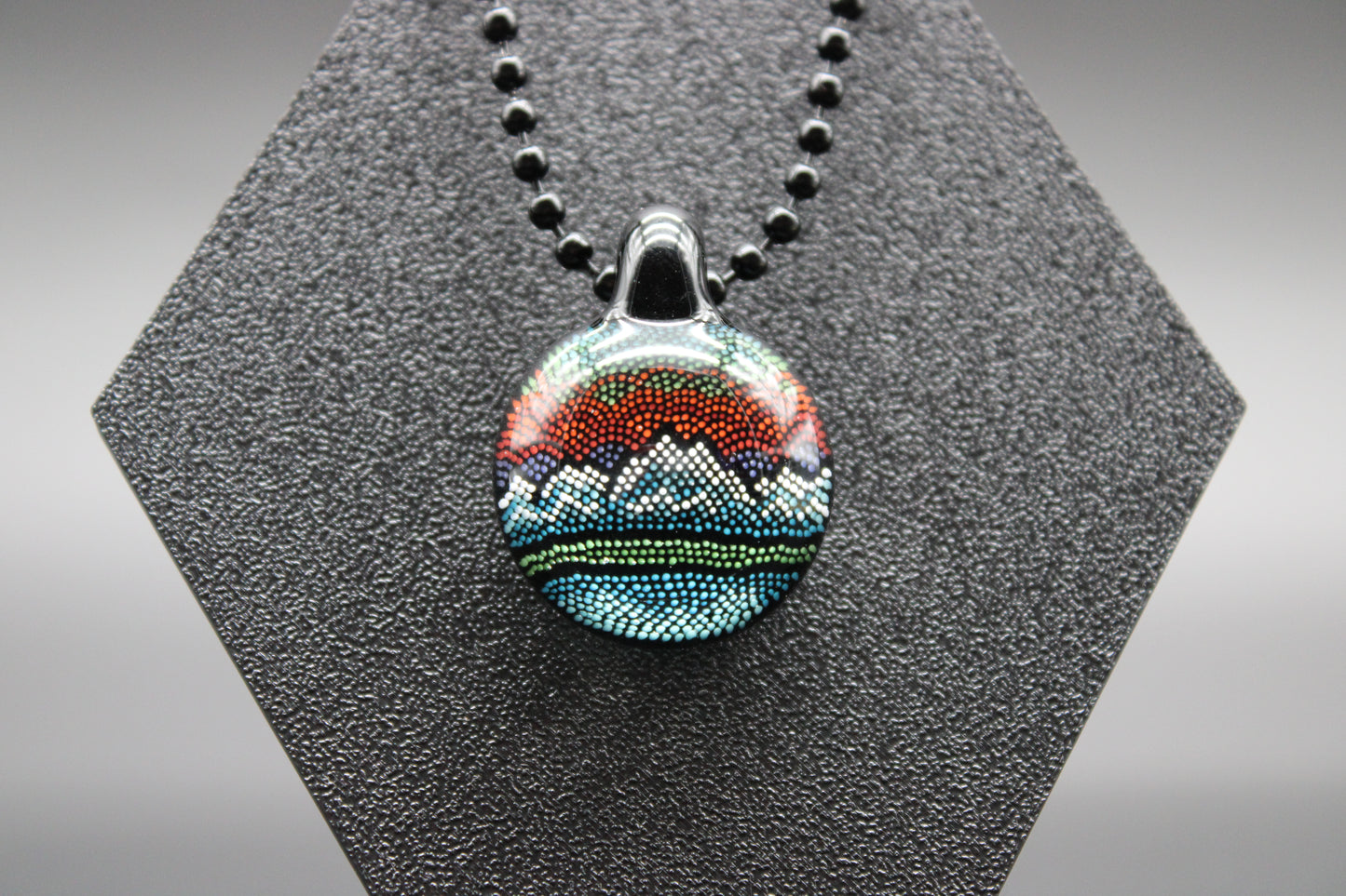 JH GLASS MINI MOUTAIN PENDANT