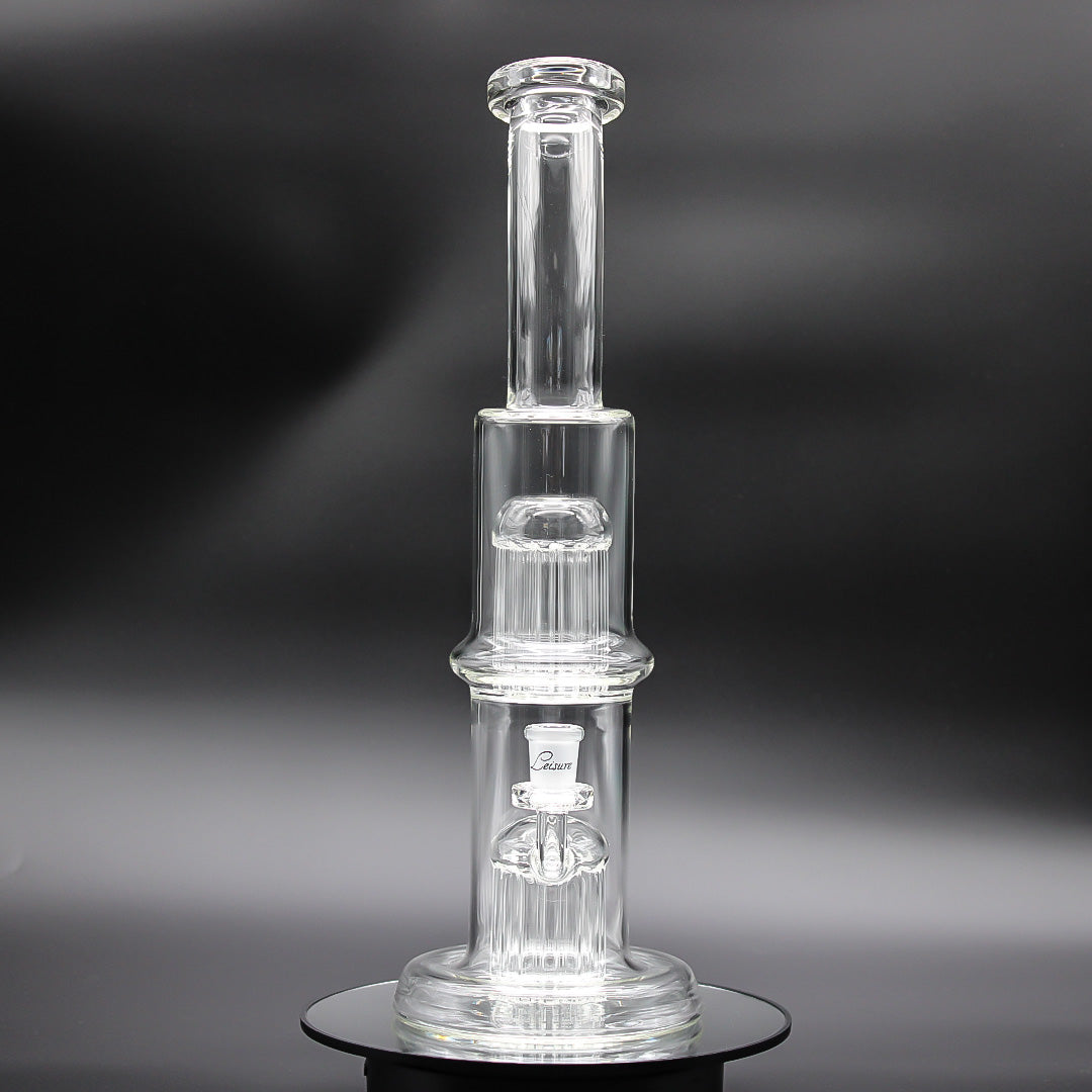 LEISURE GLASS 13/26 TREE PERC FLOWER TUBE