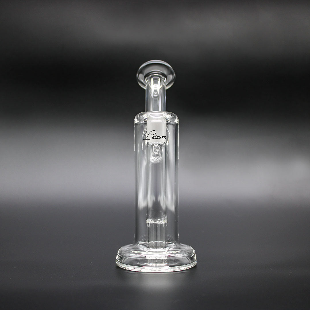LEISURE GLASS BUBBLER 8 ARM CLEAR