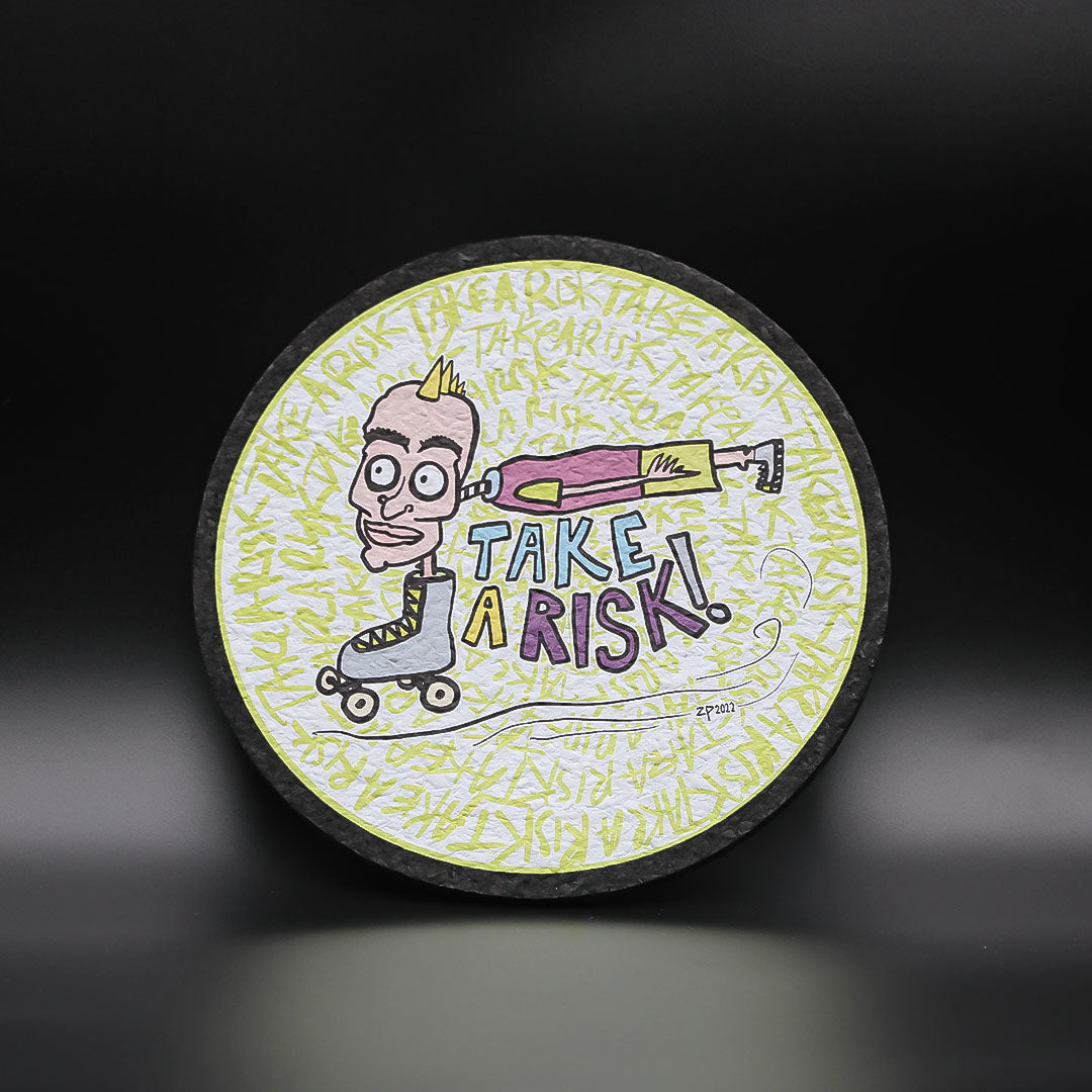 OUCHKICK TAKE A RISK MOODMAT