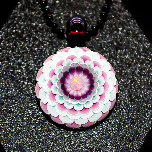 NANCY GLASS DOT STACK PENDANT
