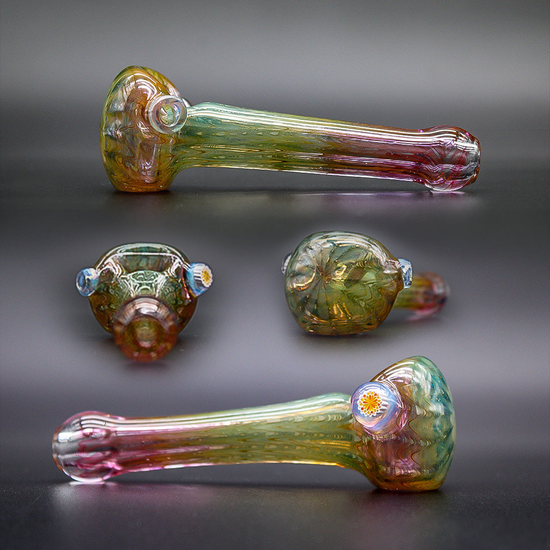 NANCY GLASS FUMED SPOON