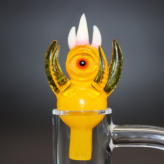 SALT GLASS BUBBLE CAP