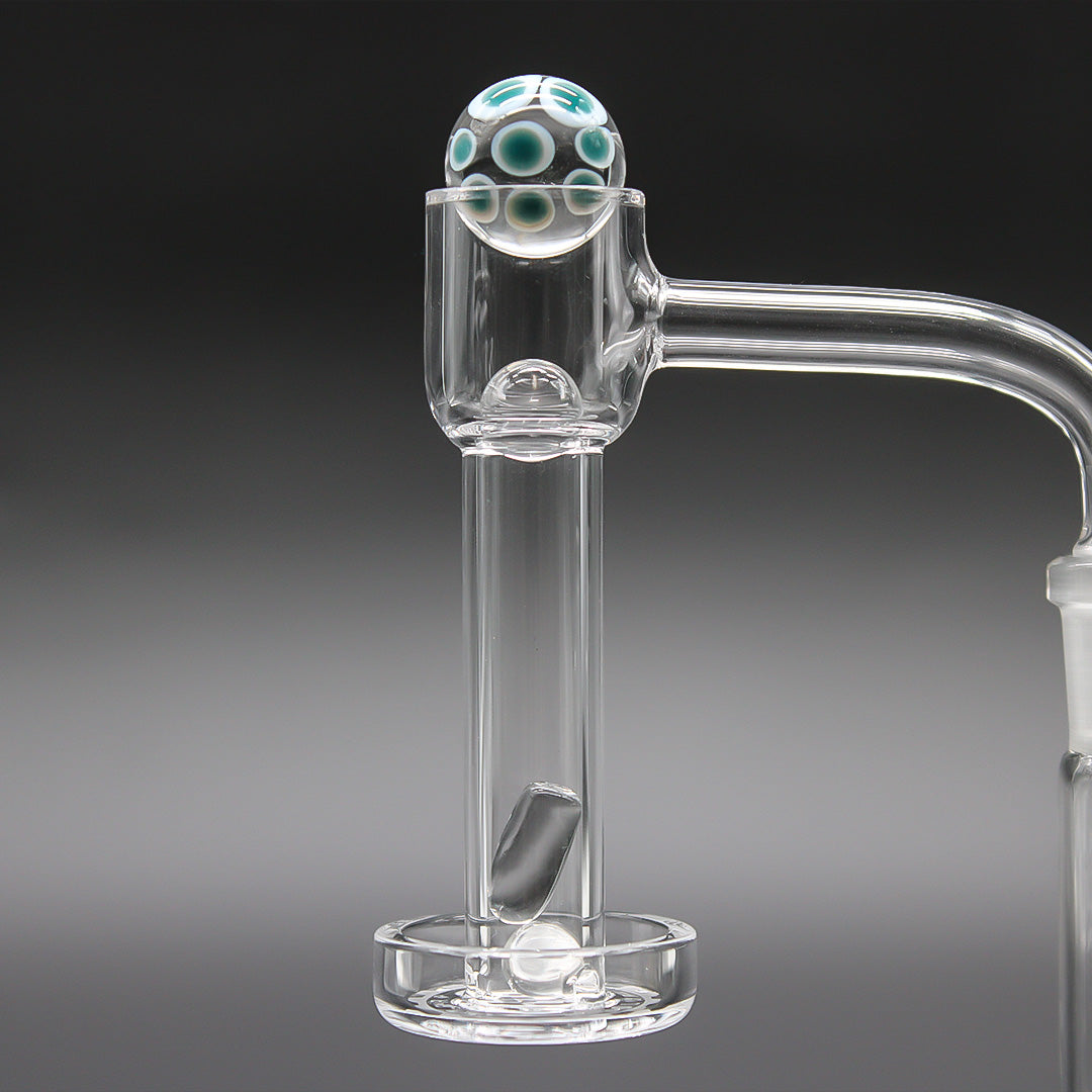 SQUIZIT GLASS CLEAR MARBLE SLURPER SETS
