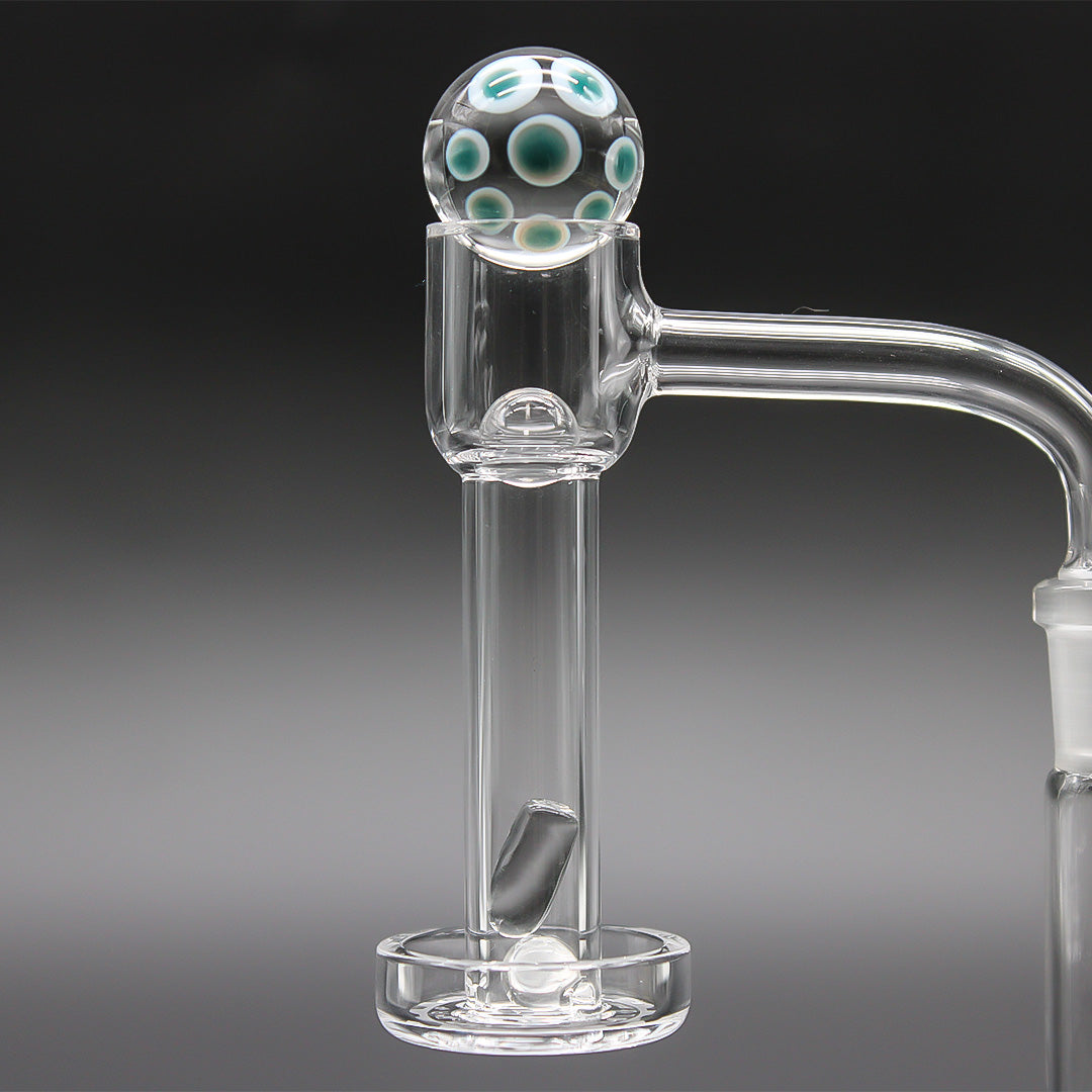SQUIZIT GLASS CLEAR MARBLE SLURPER SETS