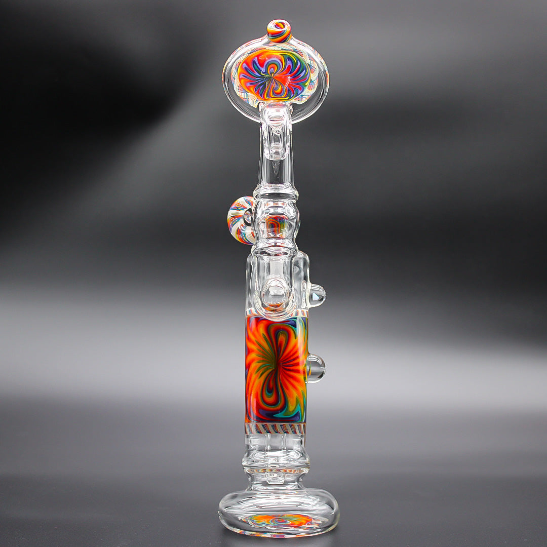 WILLSTAR GLASS BUBBLER RAINBOW