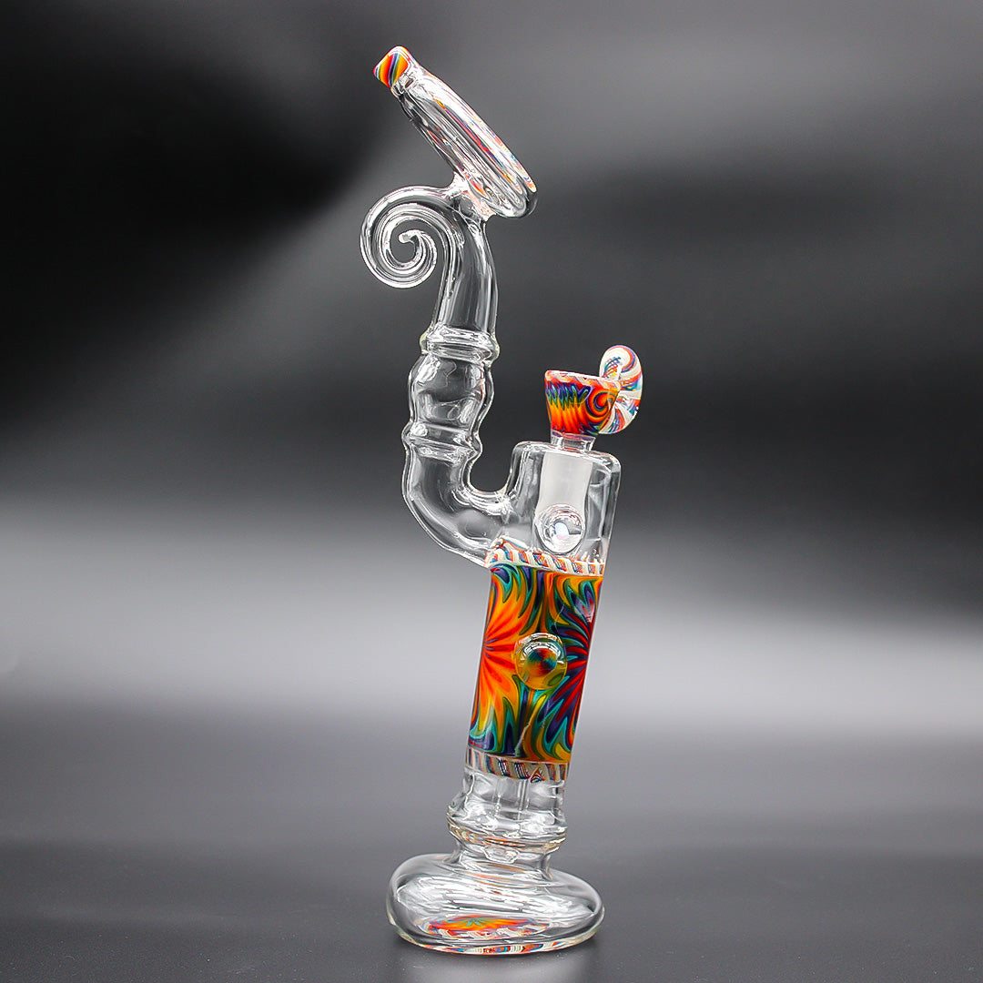WILLSTAR GLASS BUBBLER RAINBOW