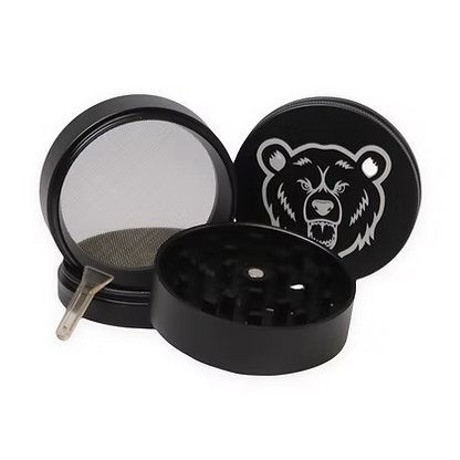 Bear Quartz 60mm 4-Piece Aluminum Grinder