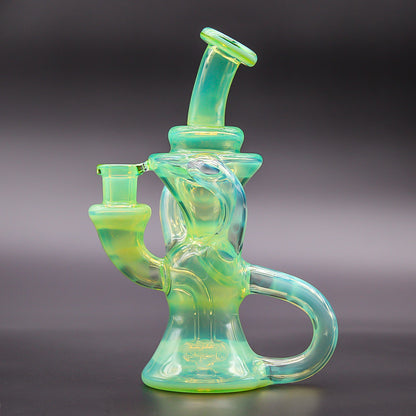 HAPPY TIME GLASS MICRO KLEIN RECYCLER