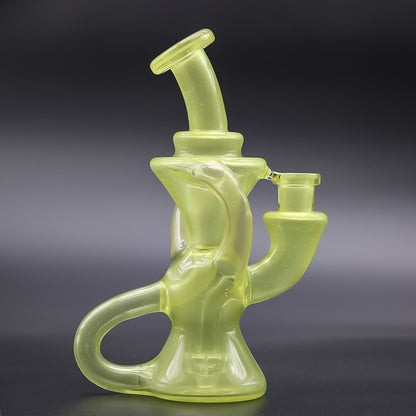 HAPPY TIME GLASS MICRO KLEIN RECYCLER