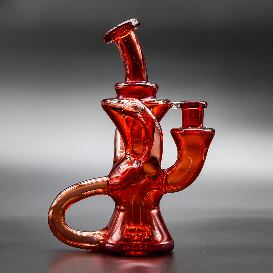 HAPPY TIME GLASS MICRO KLEIN RECYCLER
