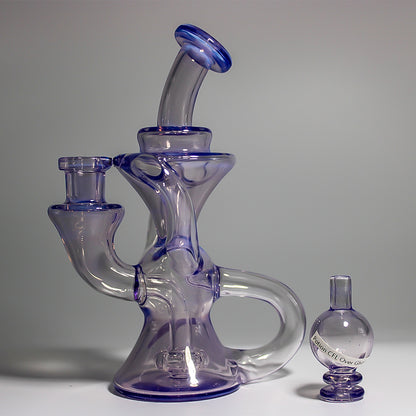 HAPPY TIME GLASS MICRO KLEIN RECYCLER