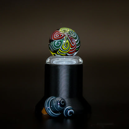 CHUNK GLASS SLURPER SET