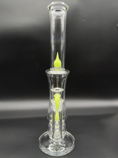 GREEN FOREST GLASS 180 CRIC IMPERIAL ACCENTED TUBE