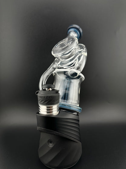 ERY GLASS LEAN BACK RECYCLER PUFFCO TOP