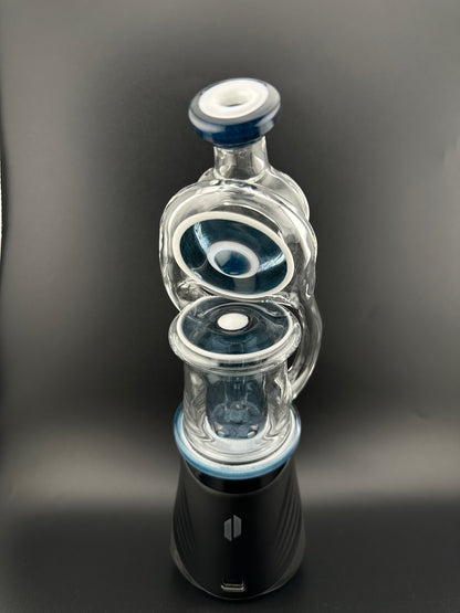 ERY GLASS LEAN BACK RECYCLER PUFFCO TOP