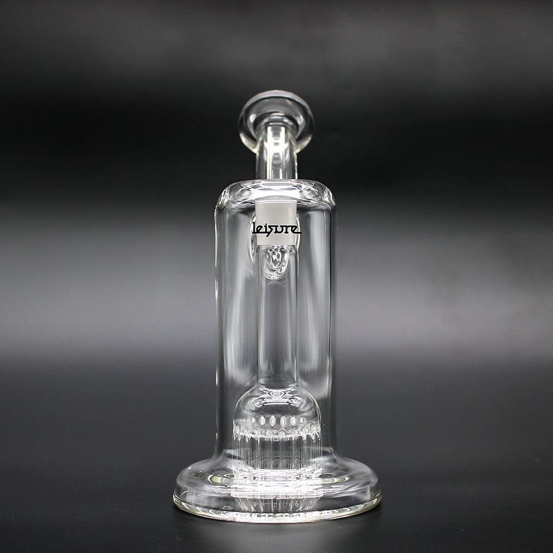 LEISURE GLASS 20 ARM BUBBLER CLEAR