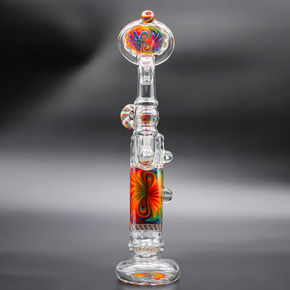 WILLSTAR GLASS BUBBLER RAINBOW