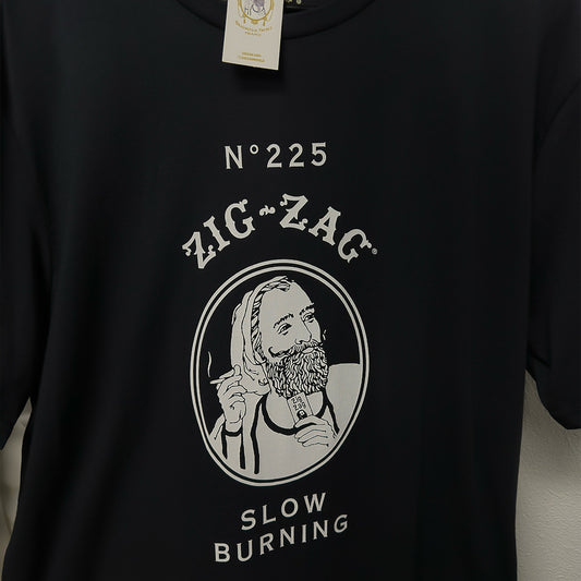 ZIG-ZAG SHIRT BLACK
